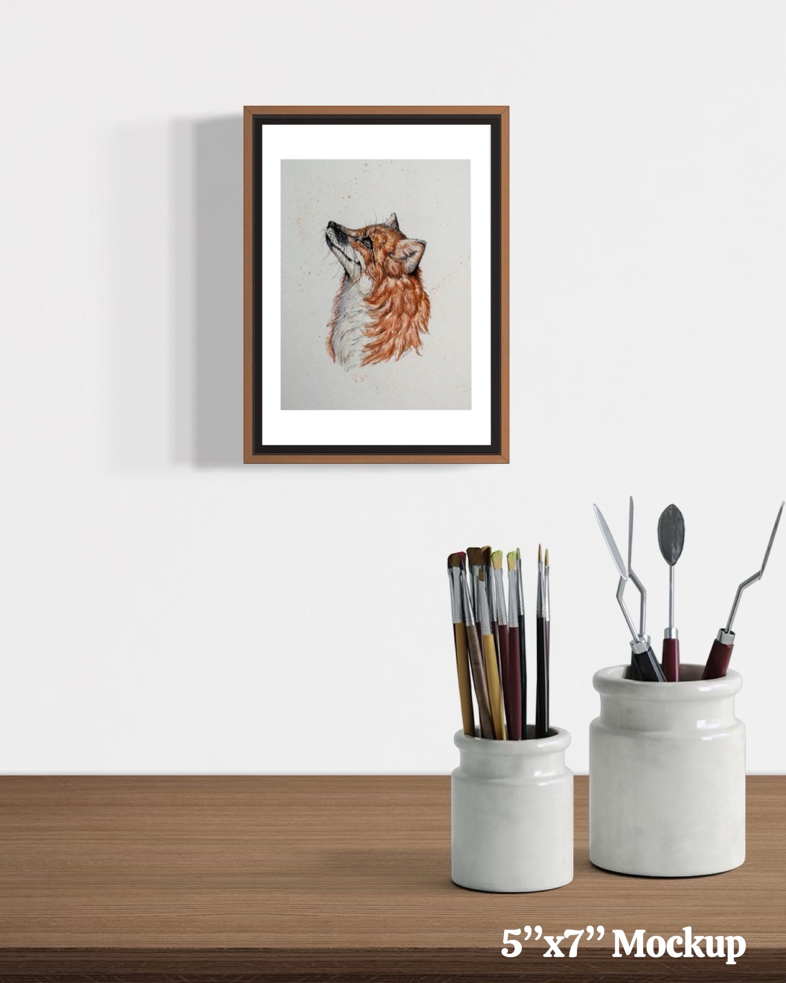 “The Speckled Fox” Print