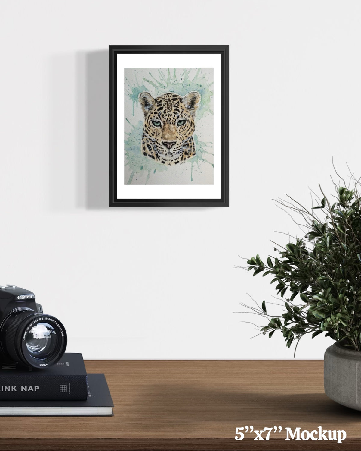 “Leopard Splash” Print