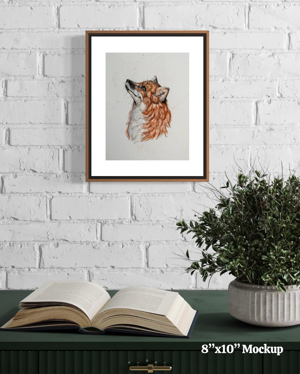 “The Speckled Fox” Print