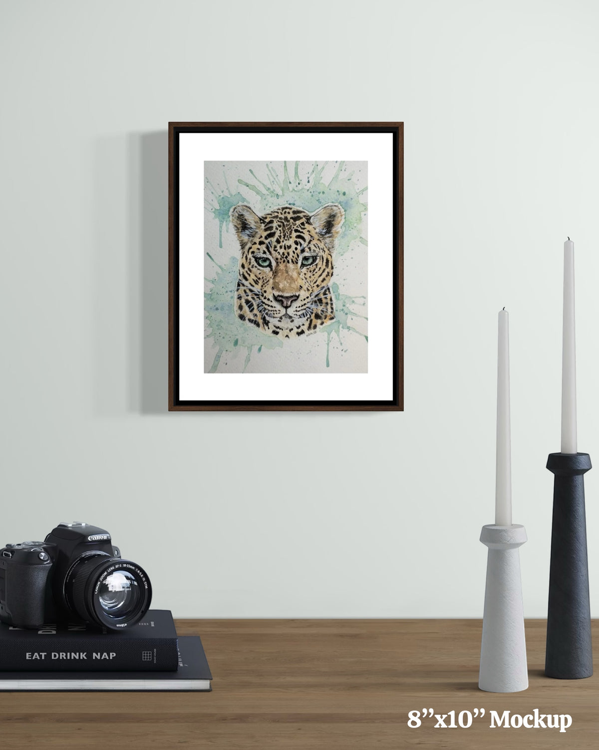 “Leopard Splash” Print